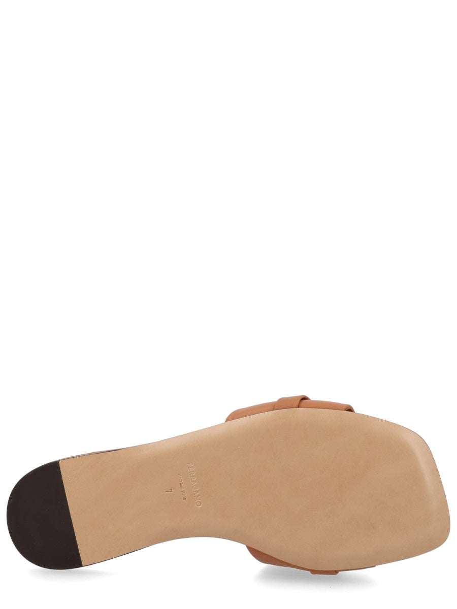 Ferragamo Flat Shoes - Buff | cced8c072765dd7ef56ef28aa9c8a6b4ee33ea6a