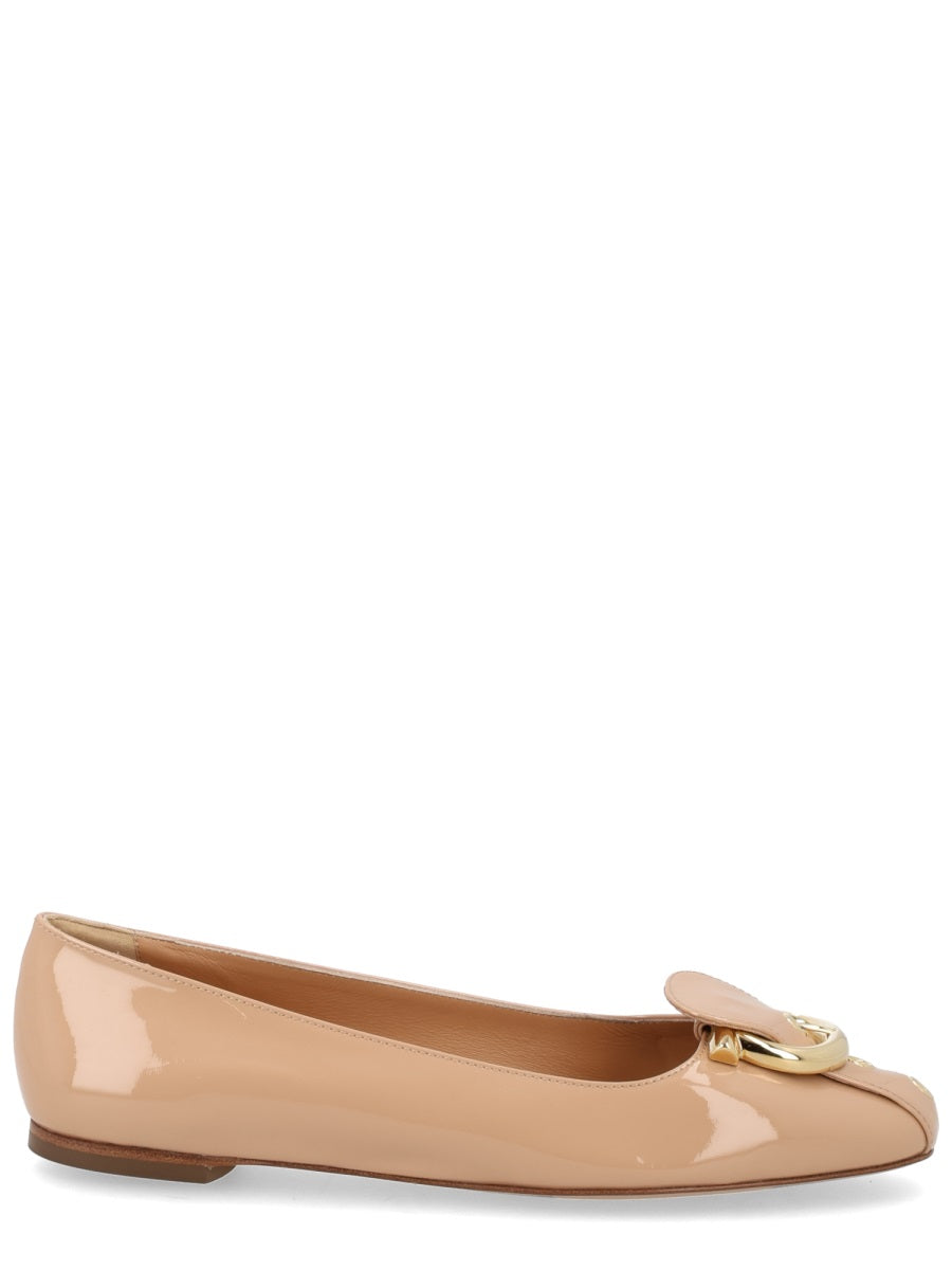 Ferragamo Flat Shoes - Beige | b69166a12e2891b8c1ccce8ffb7d291fe9ff3a52