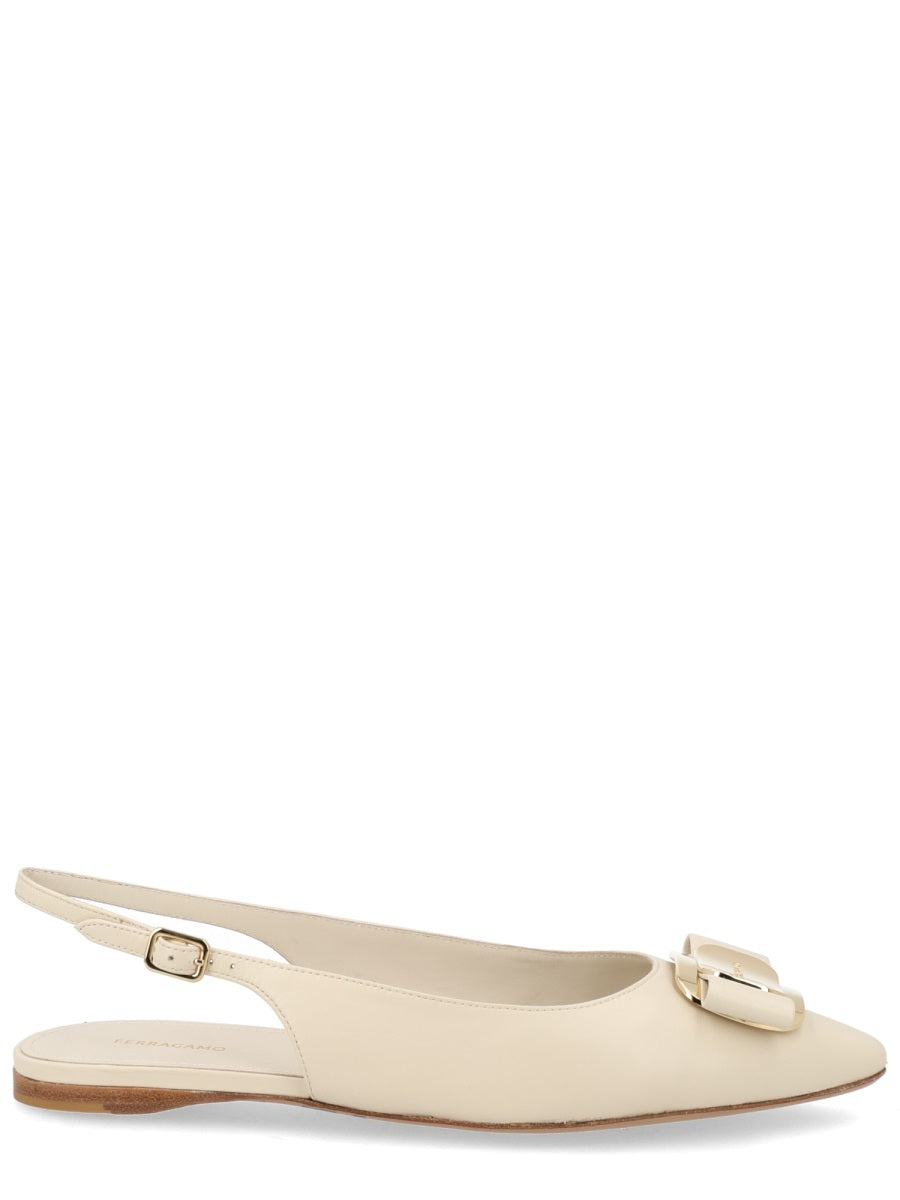 Ferragamo Flat Shoes - Ivory | 23eb9f08a8db13de6d31c262227451961f2d8747
