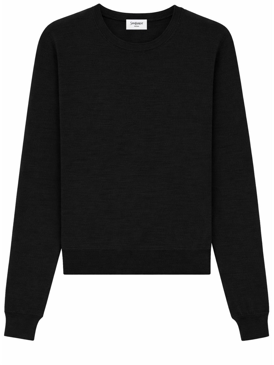 Saint Laurent Sweaters - Black | beda61fa6e39add2c5f8634fb5f214986f8a8304
