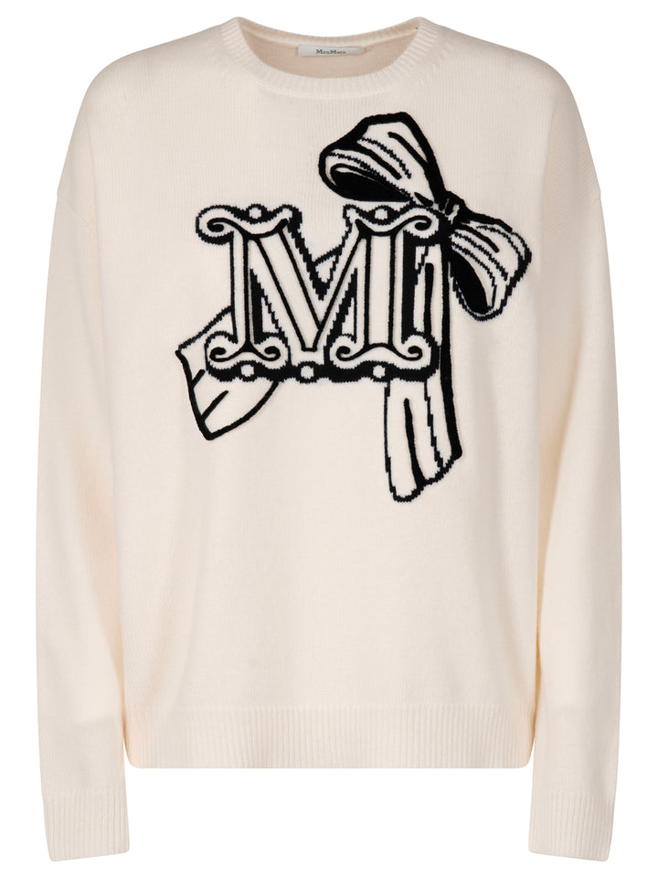 Maxmara Pullover - White | bf90ebbd306ae13db3f148eeb5b74a3af0d3155b
