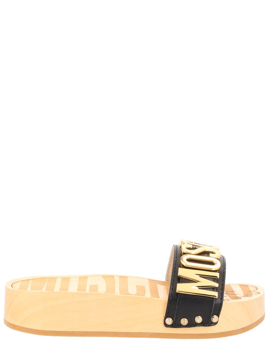 Moschino Sandals - Black | b01d8449130b2bfa67839b893a7aa105b236413b