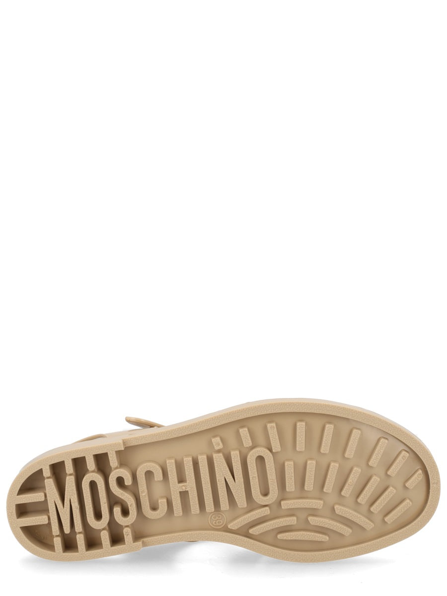 Moschino Sandals - Beige | b904c7c4d60f9b75e67f2aee9d1c639c1552e126
