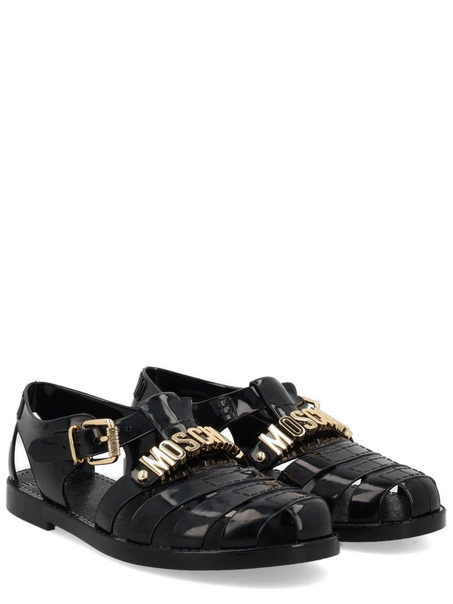 Moschino Sandals - Black | 73c55edb30837d129e85468590af56fa85680b4b