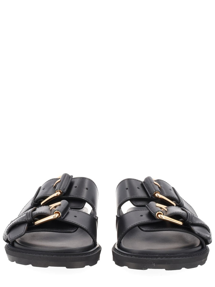 Moschino Sandals - Black | 7062a134ab6169919dc85752d9cfd3ae21d9f365