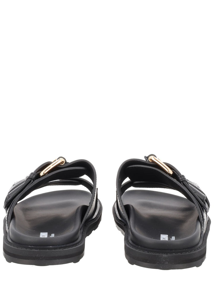 Moschino Sandals - Black | 0917f0fb341f49a38cbbbd7753d2b119f4e176b5