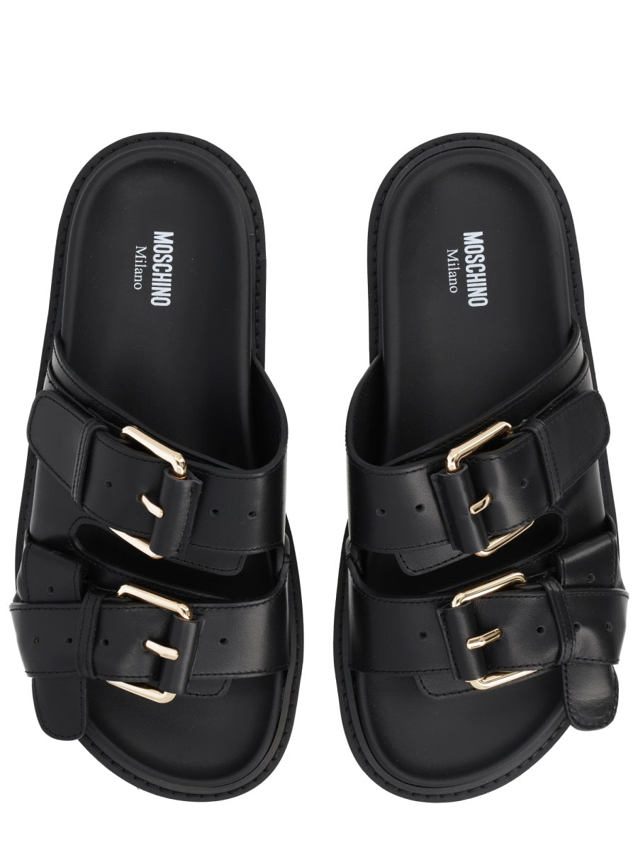 Moschino Sandals - Black | 5a81da6aa4be069156c765bc8c3443a78d8450a0