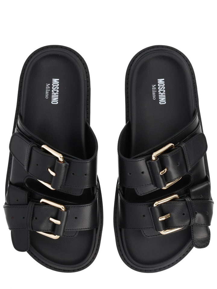 Moschino Sandals - Black | 5a81da6aa4be069156c765bc8c3443a78d8450a0