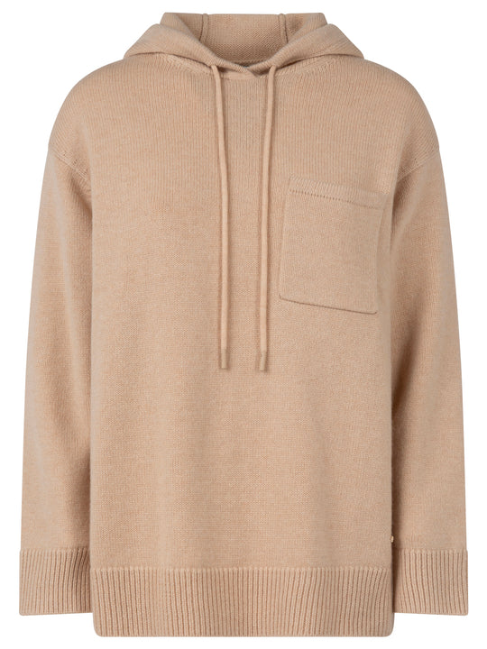 Wool And Cashmere Hooded Sweater