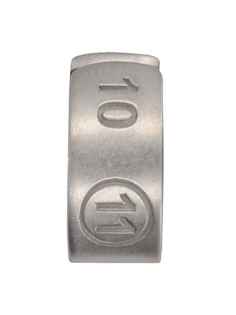 Maison Margiela Earrings - Grey | 914178403133316aaa8fc58c6e64db03384c73a7