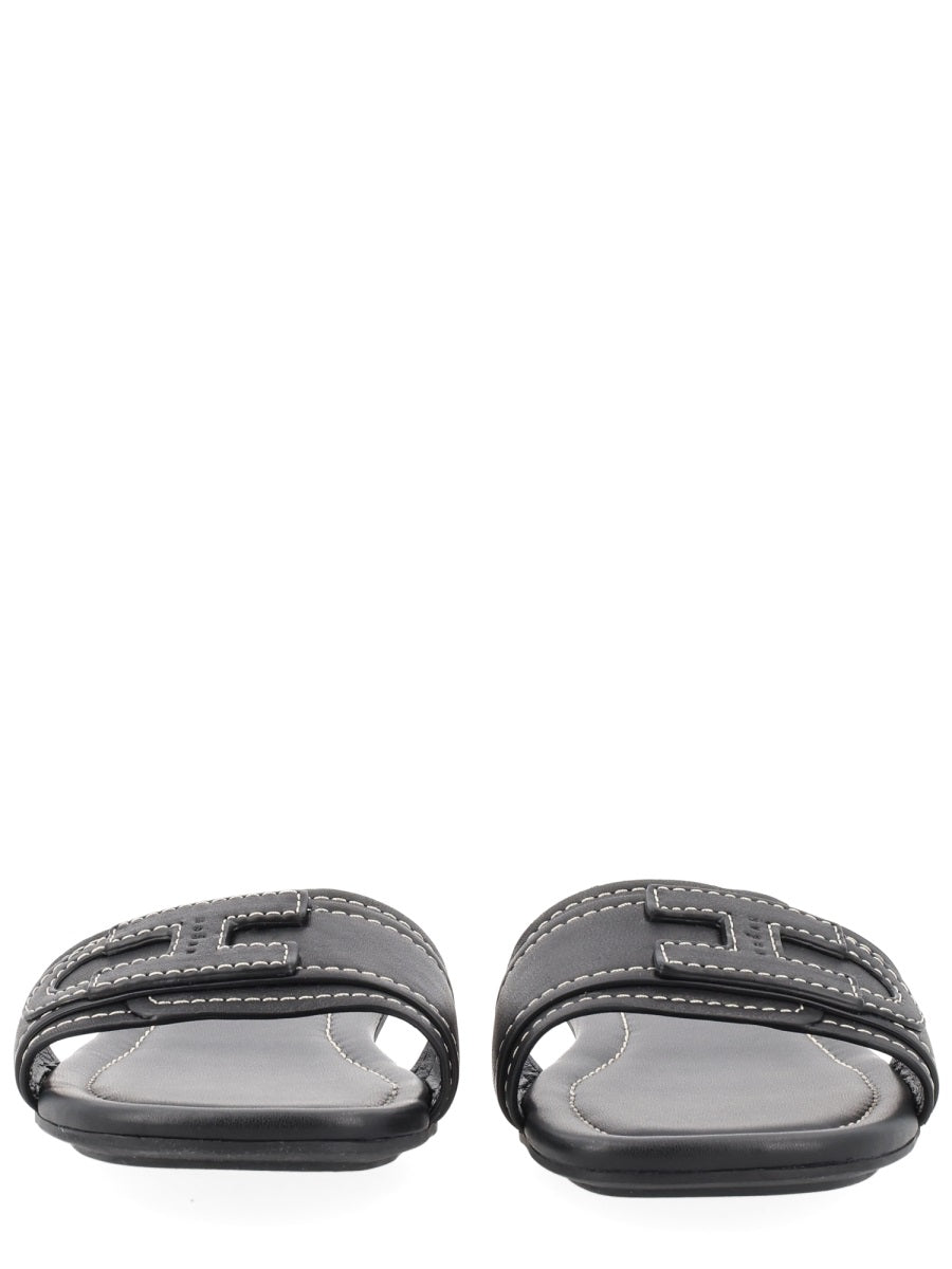 Hogan Sandals - Black | 9940397d4ab024438af1616d84e29693e9e590ee