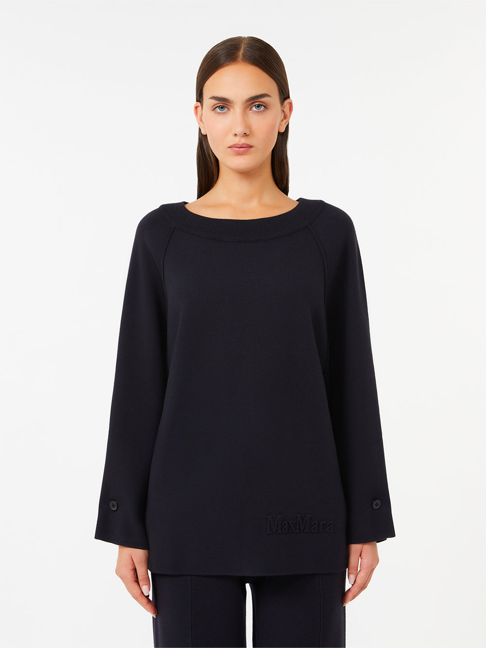 Maxmara Pullover - Blue | f39dddfd67e6c2b727bf192ebf7ce49175d21084