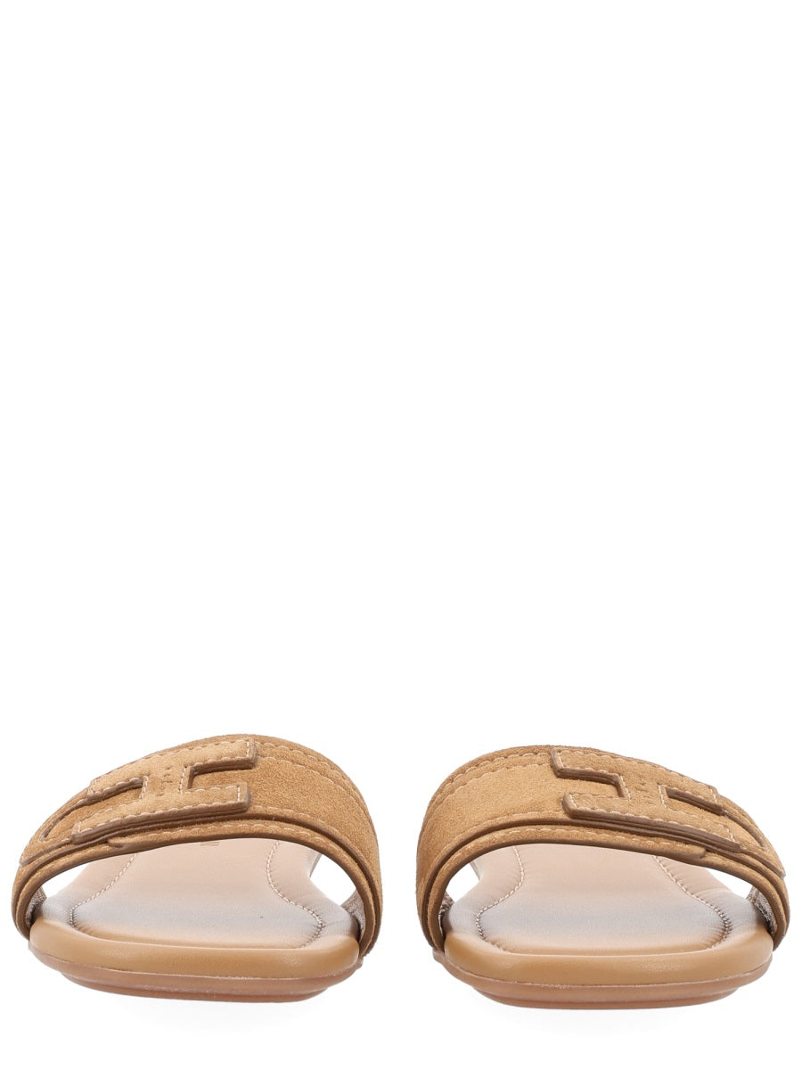 Hogan Sandals - Brown | 97e43539e47e5c5bd192f26b8ec581e38686d252