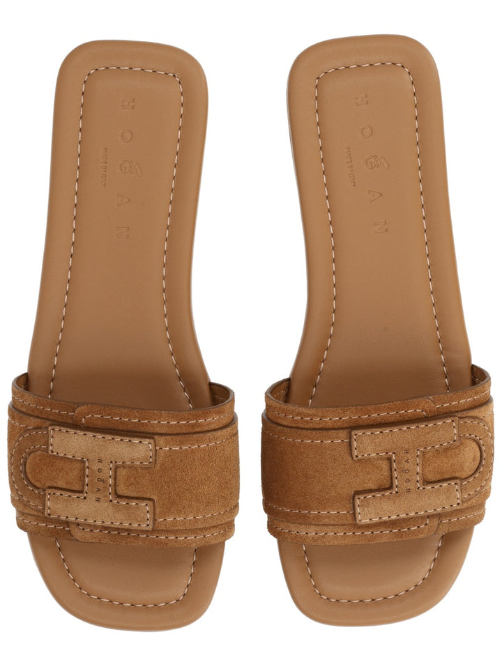 Hogan Sandals - Brown | f0393337c06288f3a7a83d4b9813d148864dd7dc