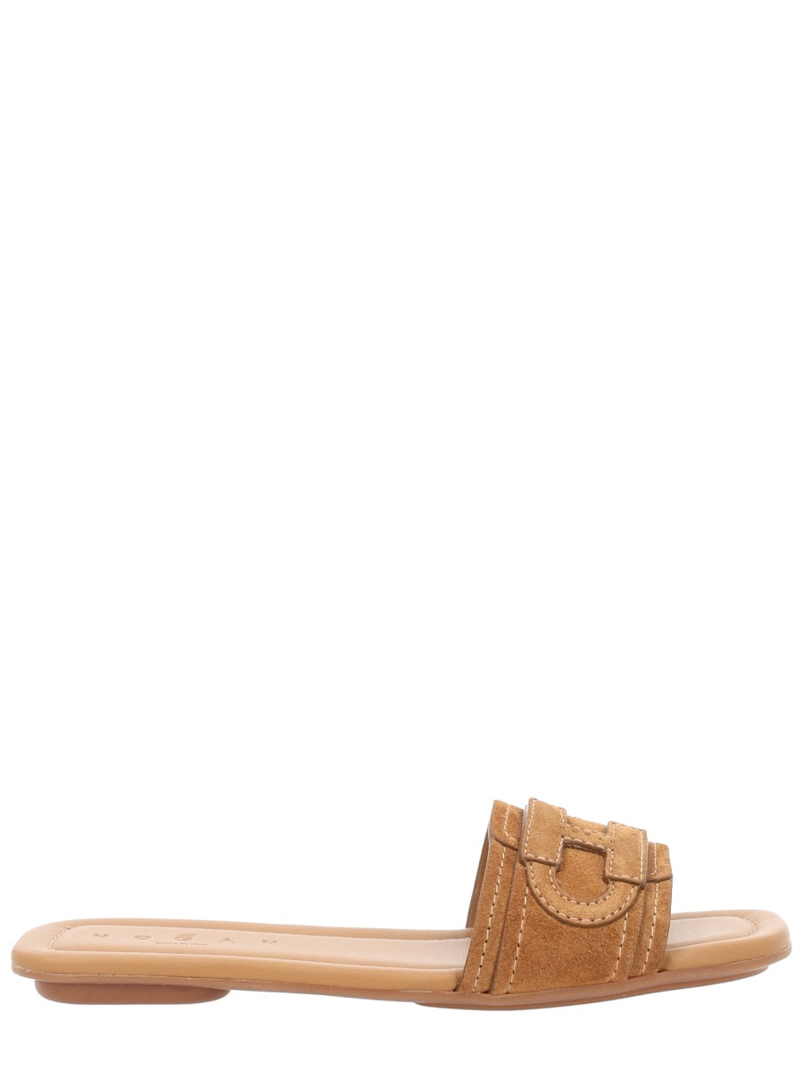 Hogan Sandals - Brown | b44c28c79a07a02dc5c59af41b460cc87377dc58