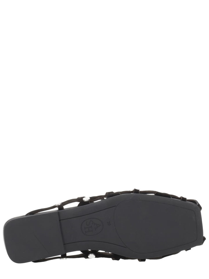Ash Flat Shoes - Black | 36d3b4f744ddd5d96f3e5c8da8a0ea0c92ece016