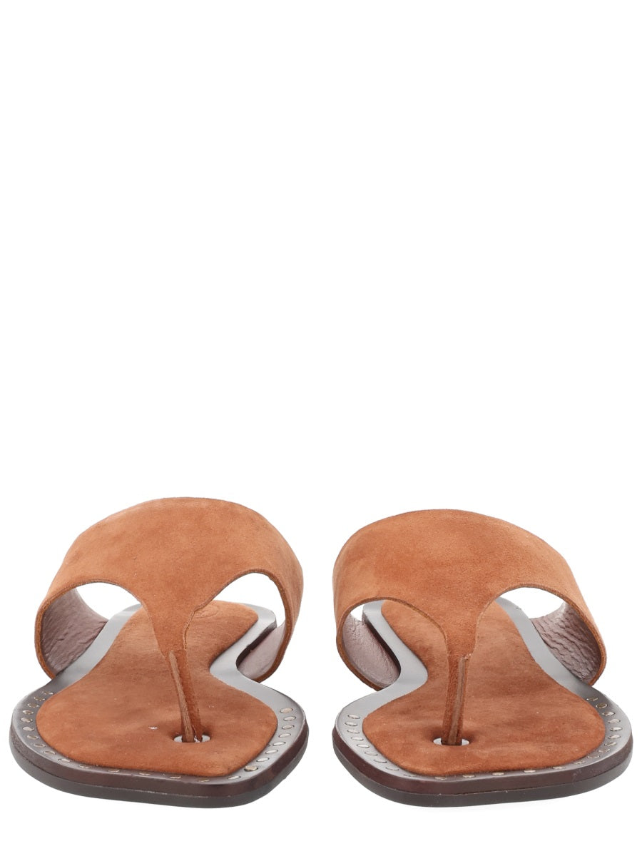 Ash Flat Shoes - Brown | 78a2be8cc5ac82edd42b4d774424aabb2d44e54e