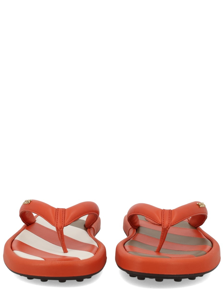 Tod'S Flat Shoes - Orange | 6e49fbe356735035d4d7b2ddf3ded5b719b22c9d