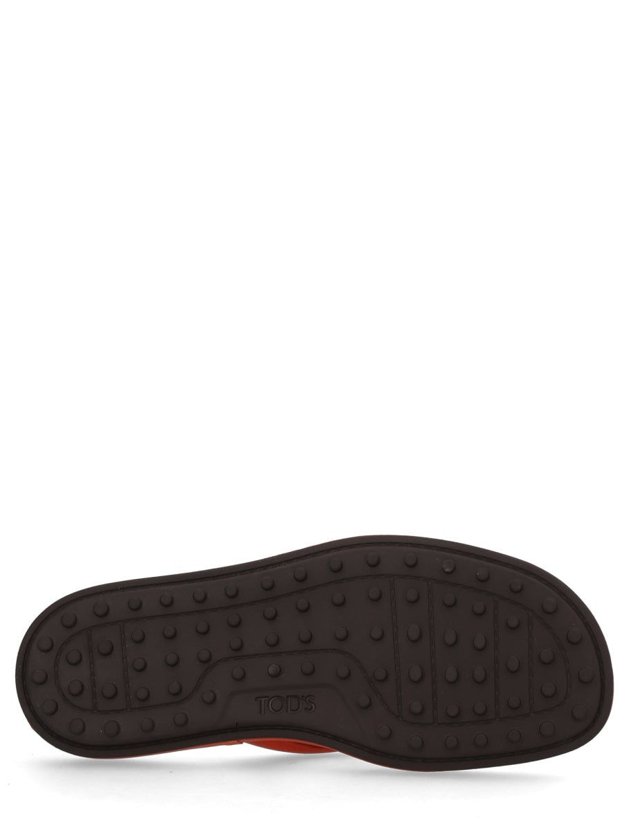 Tod'S Flat Shoes - Orange | f6edb3954a379eec25c1f71ad30f31a407925964