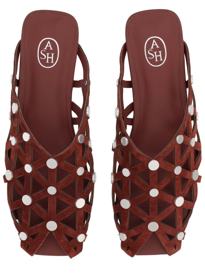 Ash Flat Shoes - Brown | 15bd1f2ef13d8aa504823f9b45b88054fb3b1c93