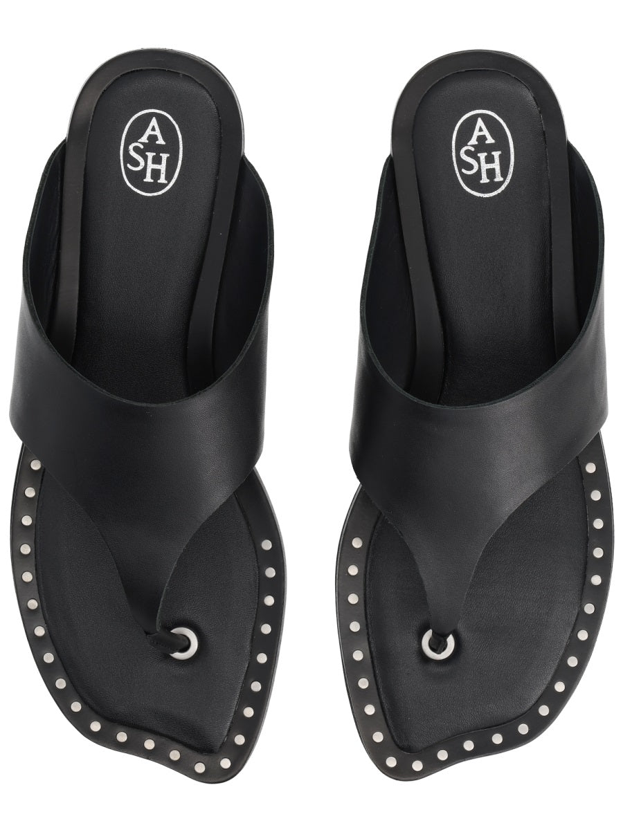 Ash Flat Shoes - Black | d15d8a641005e80943a4009c5ad5577c250f5984