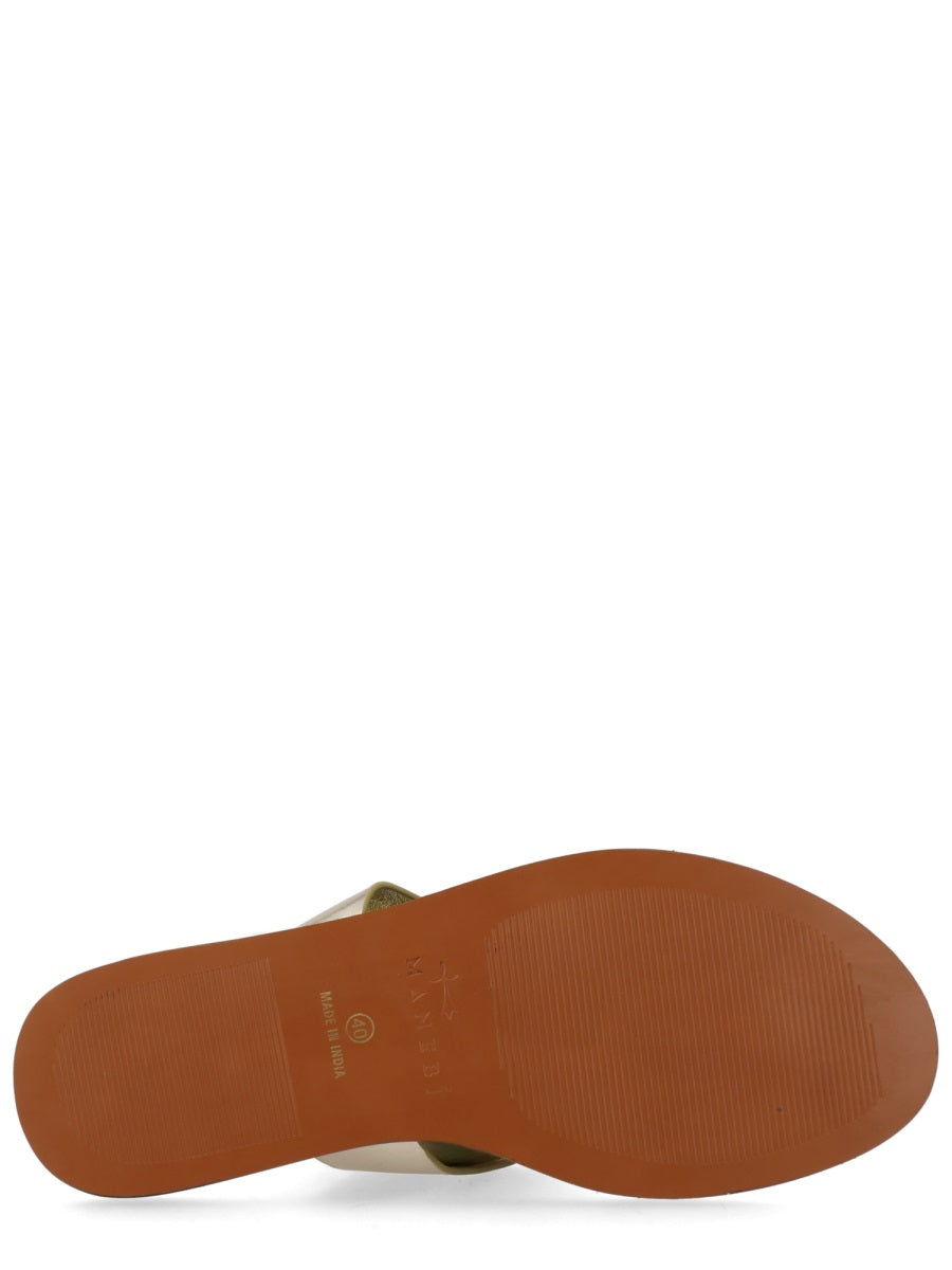 Manebi Flat Shoes - Silver | 68e7cfbdc57d3115239f3f926470dcc94d92d3cd