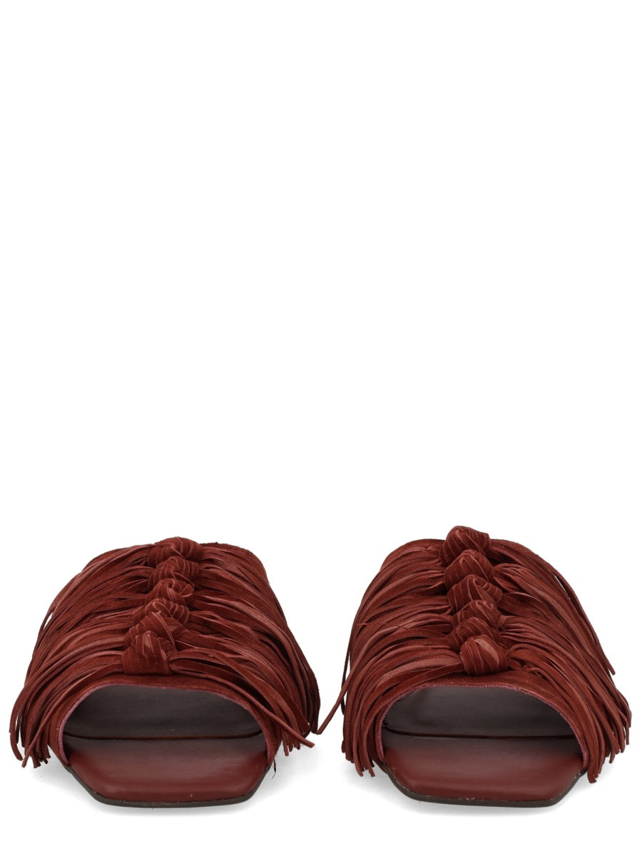 Ash Flat Shoes - Brown | f22584cb2ba8568df237f51d0c046521726c07cc