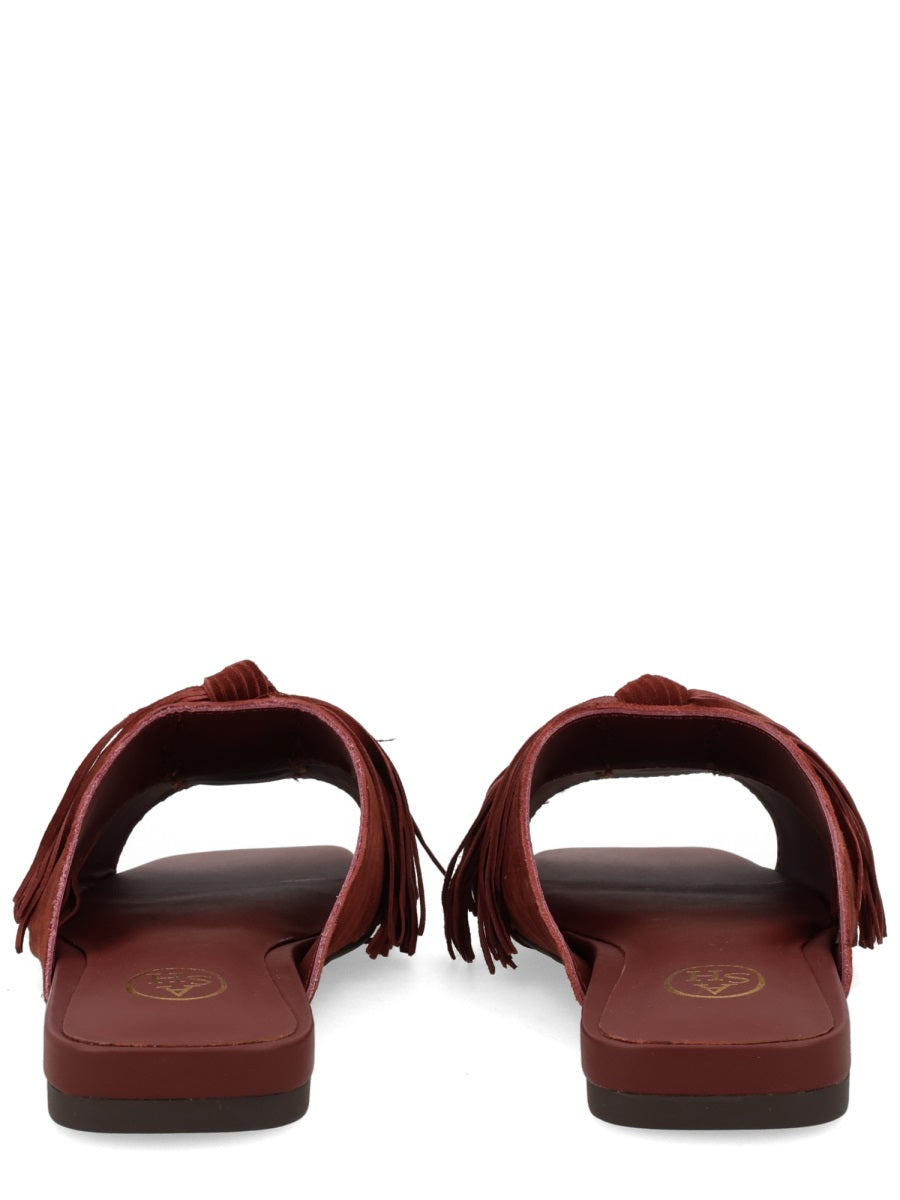Ash Flat Shoes - Brown | 53e0d7adbe6f6acf0e6526bf7bb527167c2025c6