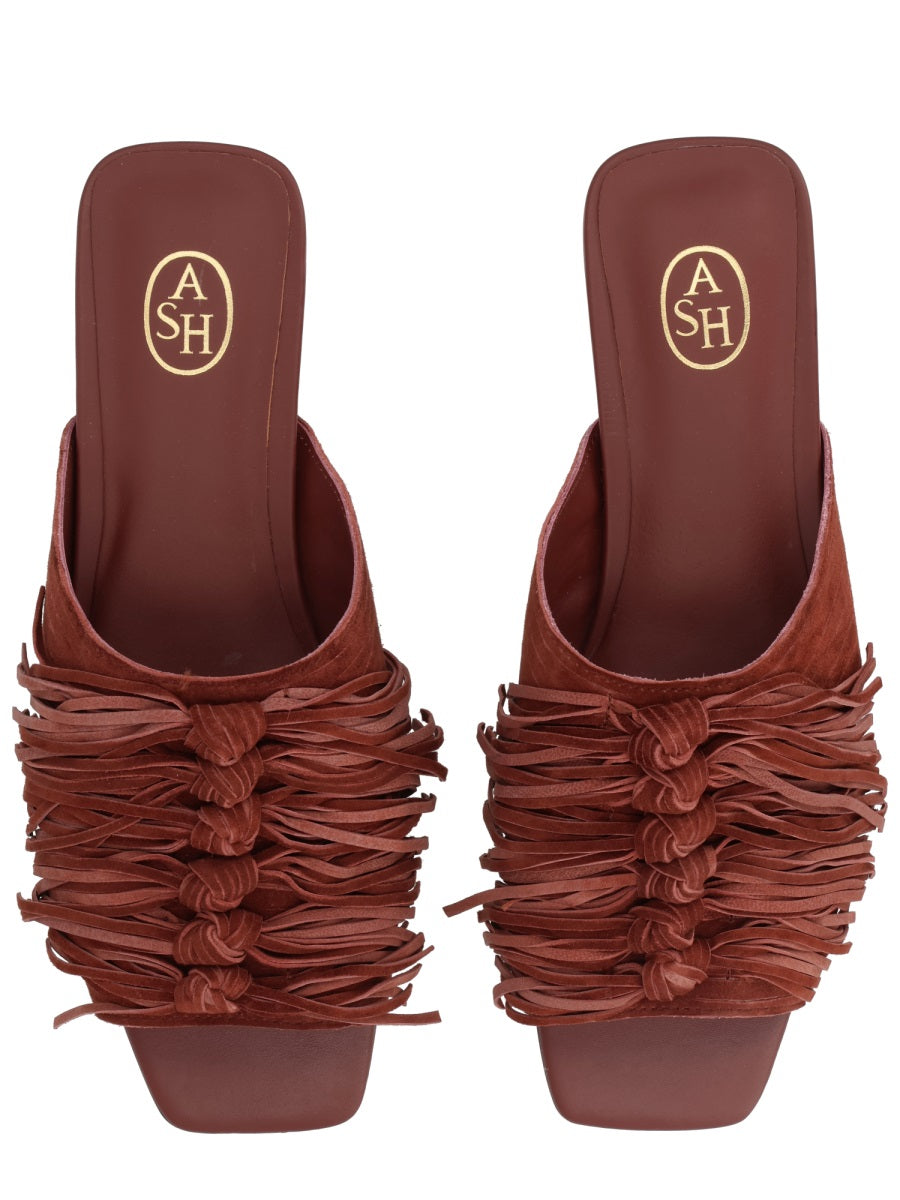 Ash Flat Shoes - Brown | 6256fa3a5ddddb0da530e7b336b273c2abf2f3b2