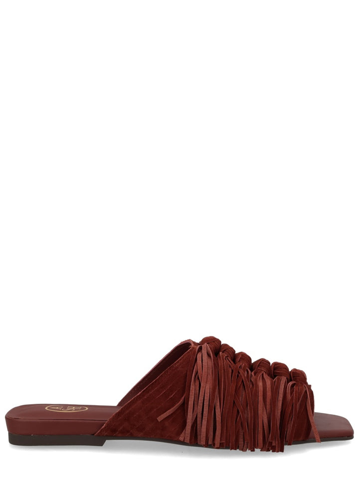 Ash Flat Shoes - Brown | 8b31008228a92377abb41cb8cfa7ce35c1ad5d84