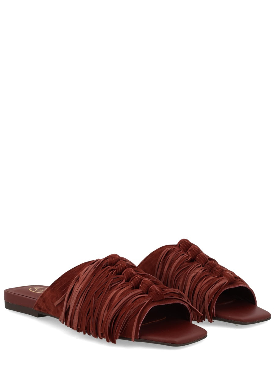 Ash Flat Shoes - Brown | 0acd4704b2a2b9671cb19cabf48e9f97fafa615c