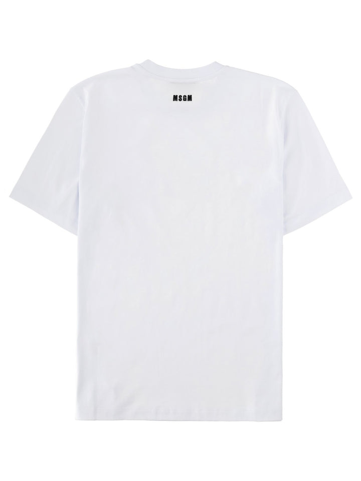 Msgm T shirts - White | aee8d0dfce0598118bfcd674639bfb26d10a181a