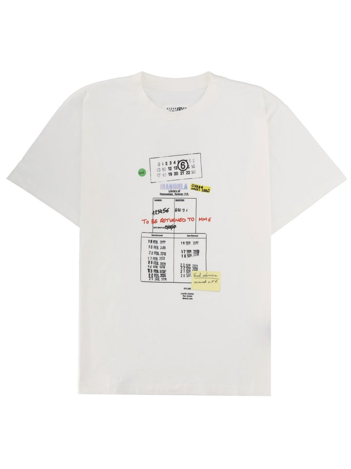 Mm6 Maison Margiela T shirts - White | 75a40ebe97e2a21f857c4219f39eb3e6484ccd5e