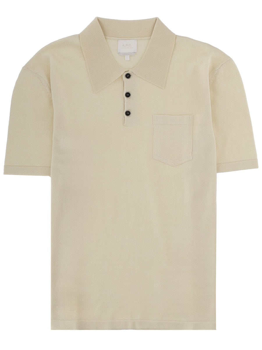 A.P.C. Polo - Beige | 6c3db64b527c7bc7a7657d92a359ca6016cb29e1