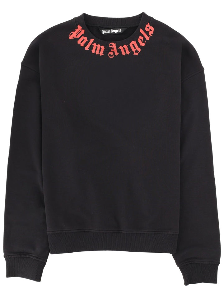 Palm Angels Sweatshirts - Black | 129ad35b4dcf6ccad6790701e06575580ea6a1fa