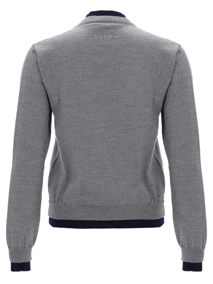 Msgm Sweaters - Grey | 9c832eb2922180b730d341555e603109fd48f34d