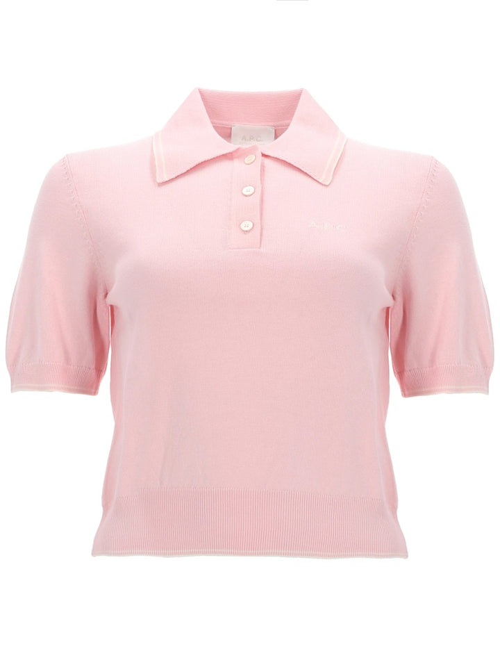A.P.C. Polo - Pink | ecb6bcf9a7e4db1f46b0a9c8e175072d6887c725