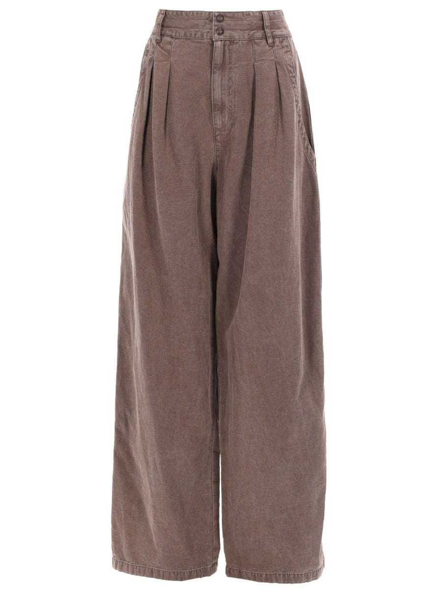 Isabel Marant Etoile Pants - Brown | 942f2ae941e8172eae0324d820094cd79a467d27