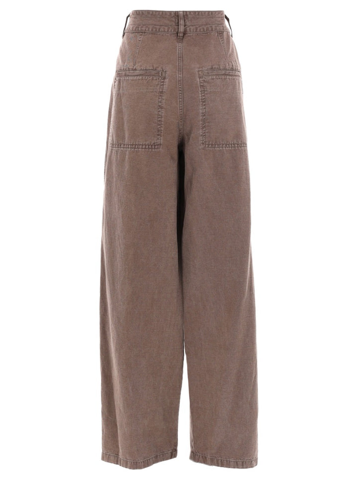 Isabel Marant Etoile Pants - Brown | 3501a75f65215a2a0e3bdbd659f8f1f3c7223fb6