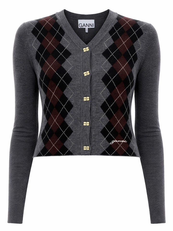 Ganni Sweaters - Grey | 4239ec9e461774b0313d3263c1f1542ca9398aba