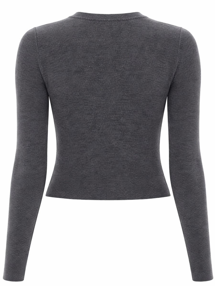 Ganni Sweaters - Grey | 48df2acb30d34281fbe4bcab71bb89156c14c99f
