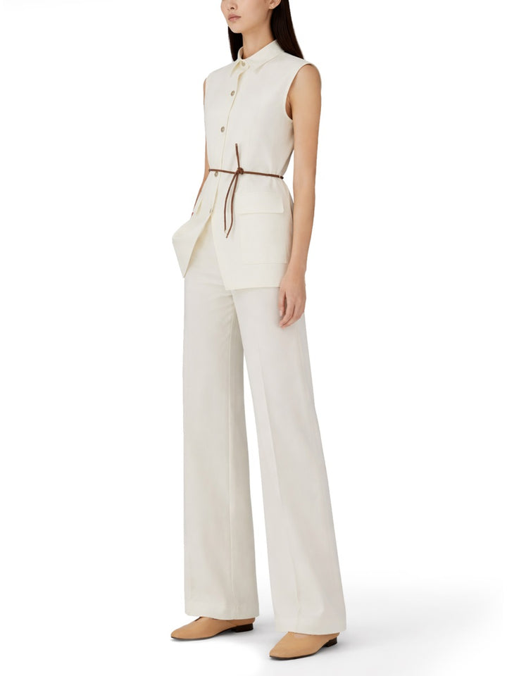 Herno Pants - White | daa39eaaed196f60ddc4adc1668d2f805cbdf271
