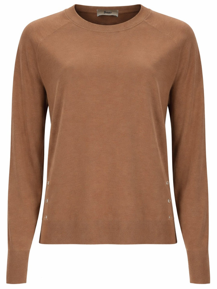 Herno Sweaters - Beige | 784284dfdb0dd497112af2735356c95e06320573