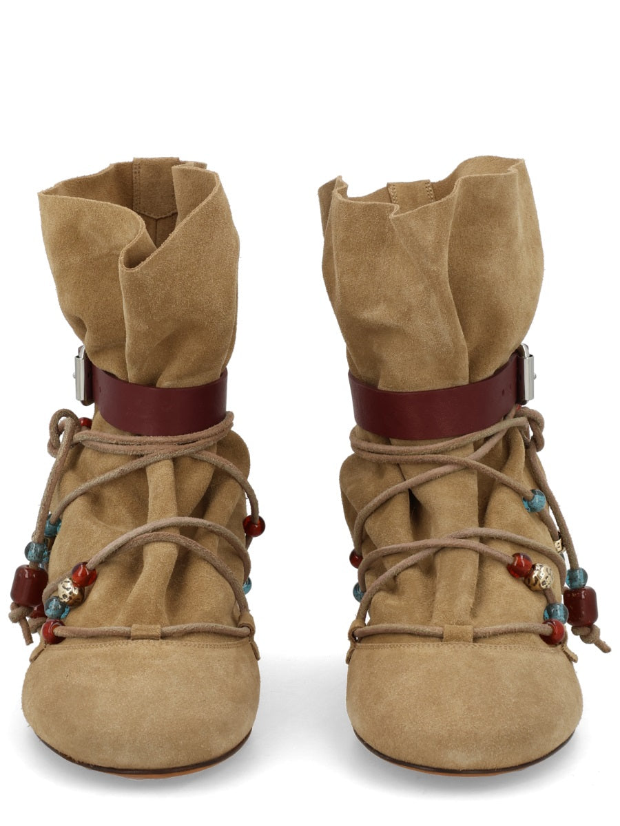 Isabel Marant Boots - Beige | 0940aa417b89e01fcd4b3aeab55ad435b7dd1831