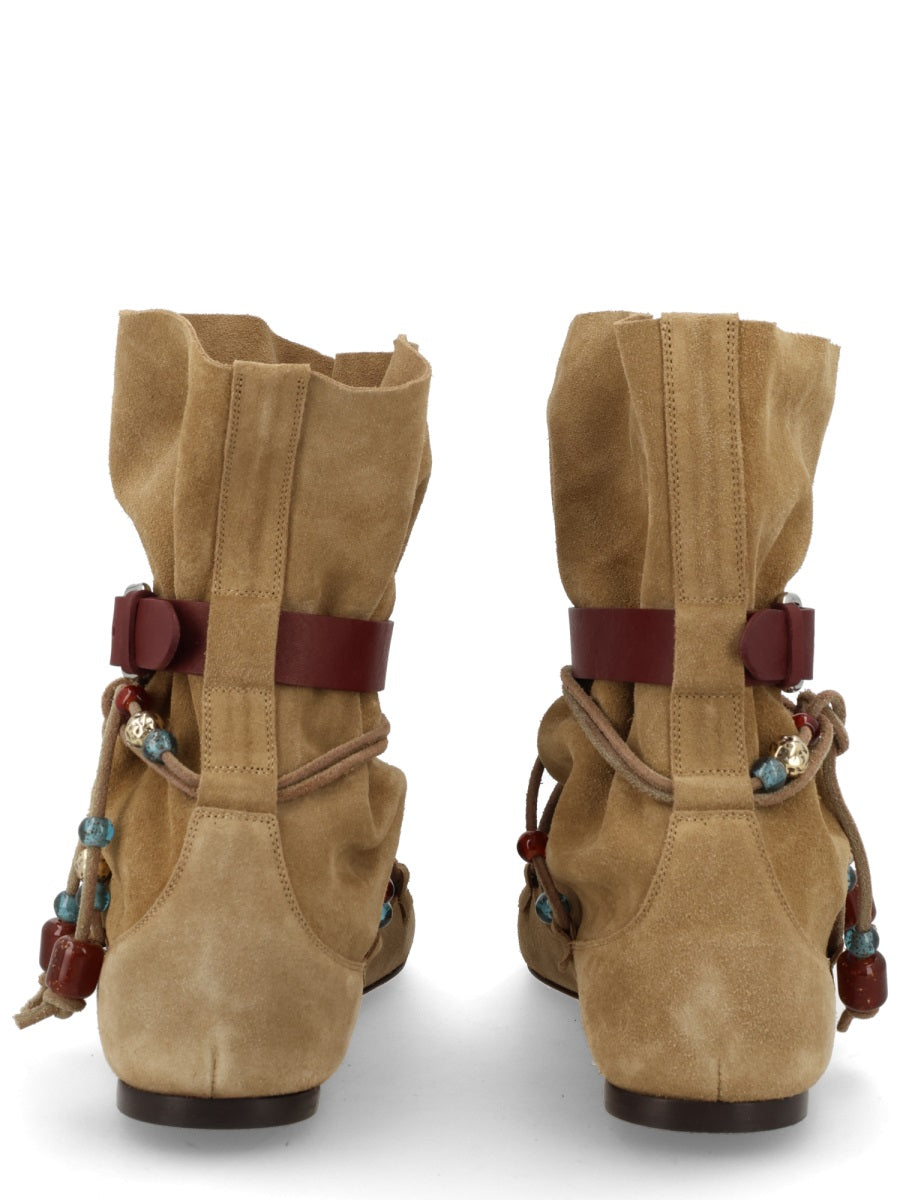 Isabel Marant Boots - Beige | 76de1f63b917c8759202b1b87b08fab6295a40a8