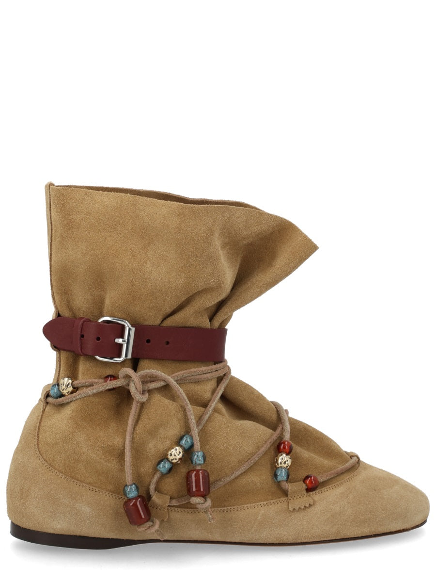 Isabel Marant Boots - Beige | 98062811c9cfe1d30a9888ac5fb6487f39ab55cb
