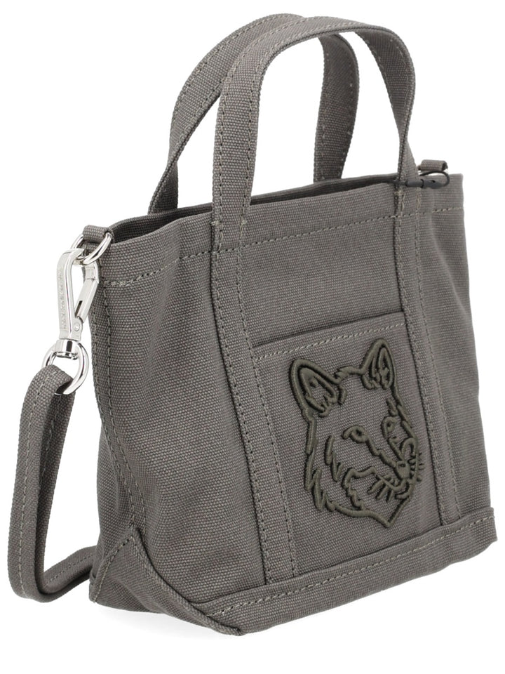 Maison KitsunÉ Hand Bags - Grey | b8b6c51e85e88f1e6af93b4a090aa8db00ee8440