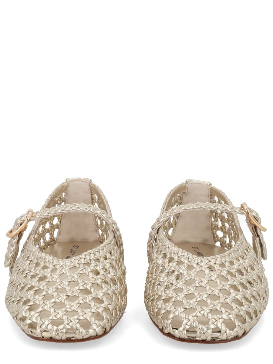 Stuart Weitzman Flat Shoes - Gold | cce19e6304af84ea94dbe8c723f0b8780552f9f6