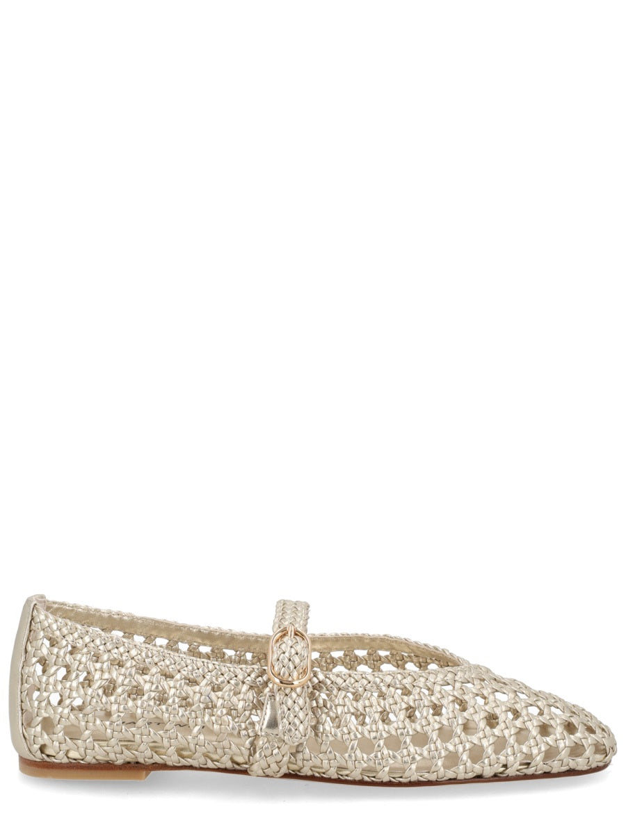 Stuart Weitzman Flat Shoes - Gold | 393bc05b42059d1e7759900c1e8013dfa3cc6018