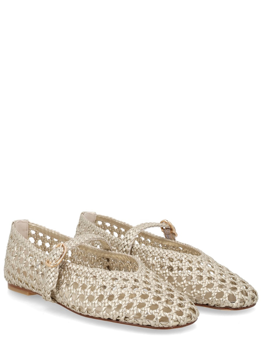 Stuart Weitzman Flat Shoes - Gold | 9678d35d0fd43e882d5dd4367466cad2ea75ab54